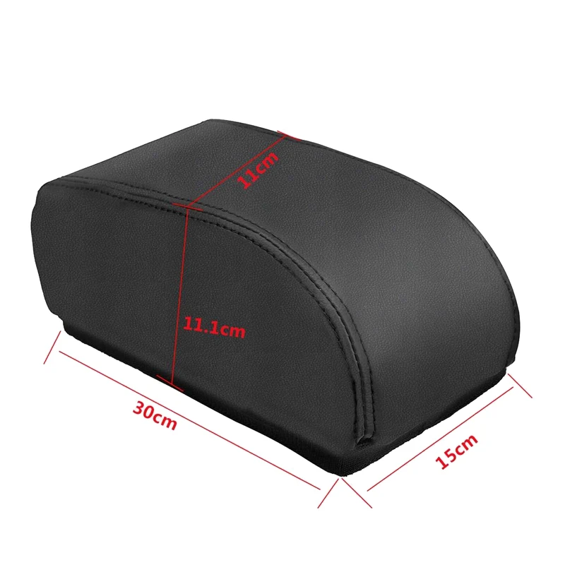 Car Center Console Leather Armrest Box Cover For Kia Sportage MT 2011 2012 2013 2014 2015 2016