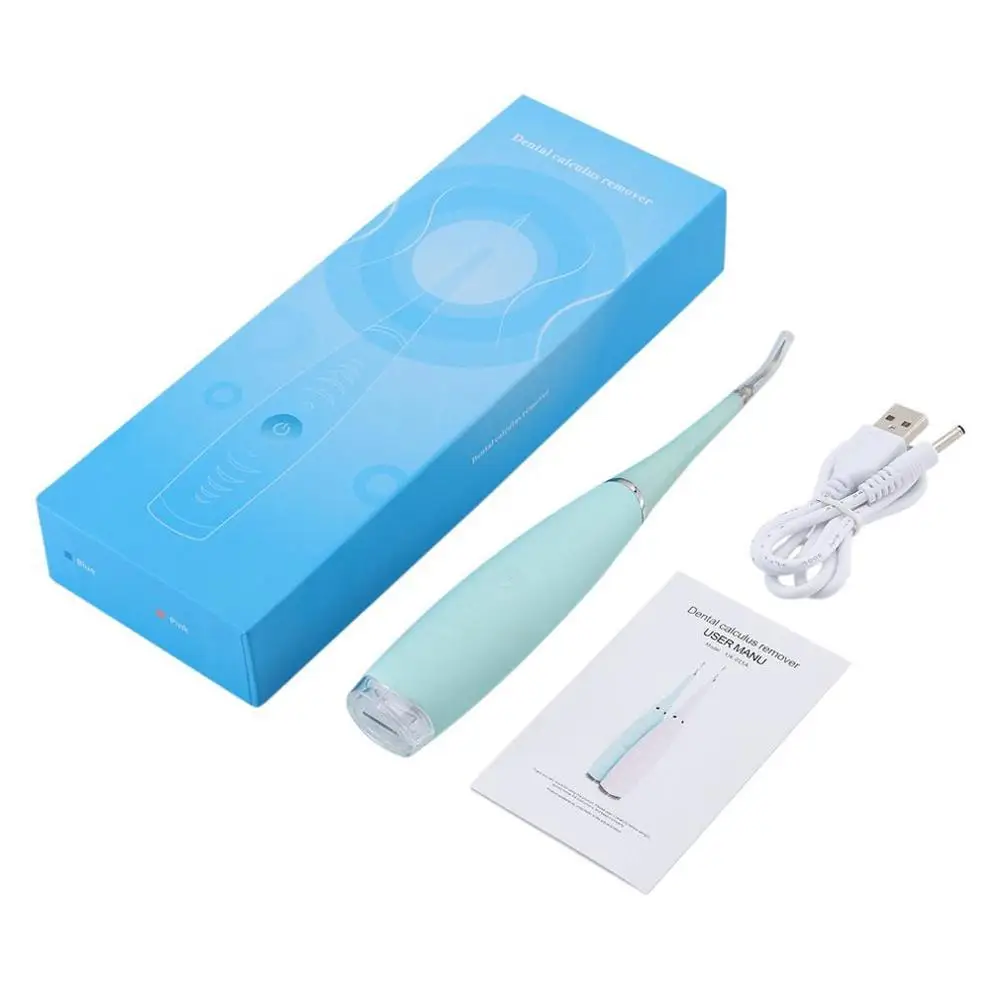 Portable Electric Sonic Dental Scaler Tooth Calculus Stains Tartar Remover Tooth Cleaner Tool Dentist Teeth Whitening