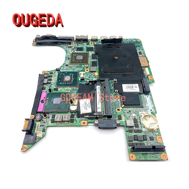 Imagem -05 - Ougeda Da0at5mb8e0 461069001 447983-001 para hp Pavilion Dv9000 Dv9500 Dv9700 Laptop Placa-mãe 8600m Gpu Livre Cpu Ddr2