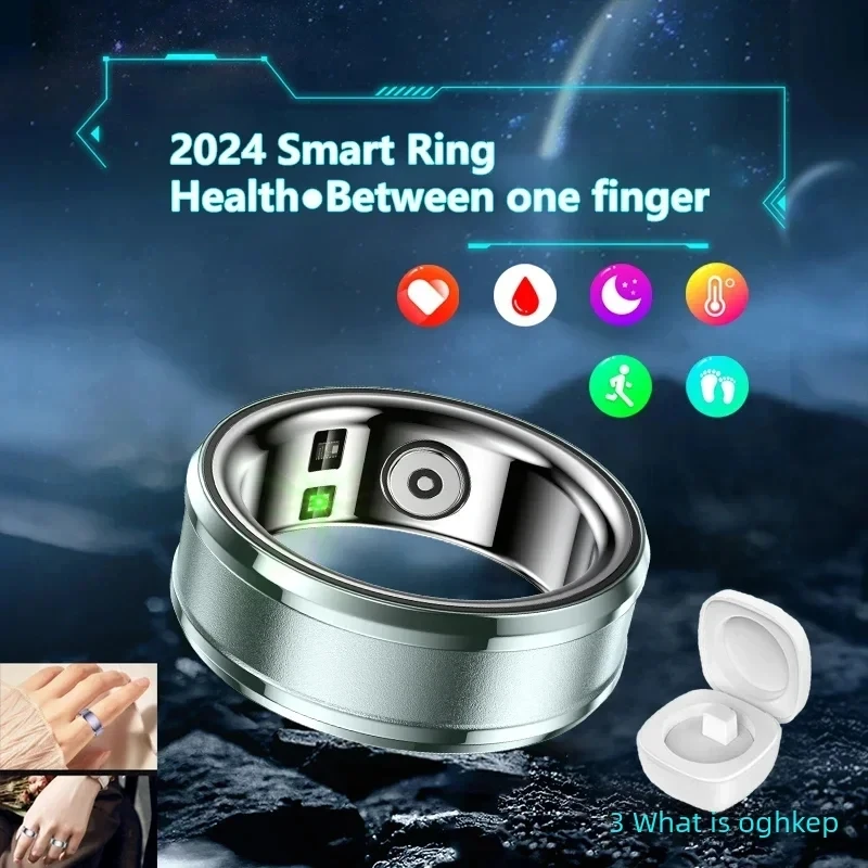 

R3 Health Smart Ring Fitness Tracker for Android IOS Phone Body Temperature Monitoring Heart Rate Blood Oxygen Sleep Women Rings