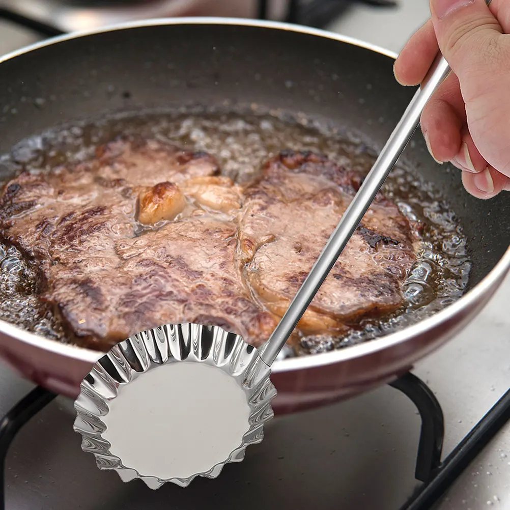 

Stainless Steel Long H Spoon Meatball Maker Tool Set Kitchen Gadgets Baking Mold Radish Pancake Fried Ball Utensils