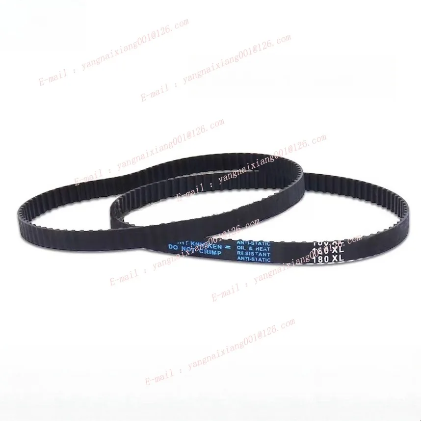 1pc xl correia dentada 80xl 110xl 130xl 150xl 180xl 200xl 250xl largura 10mm, passo do dente 5.08mm 35-125 dentes correias síncronas
