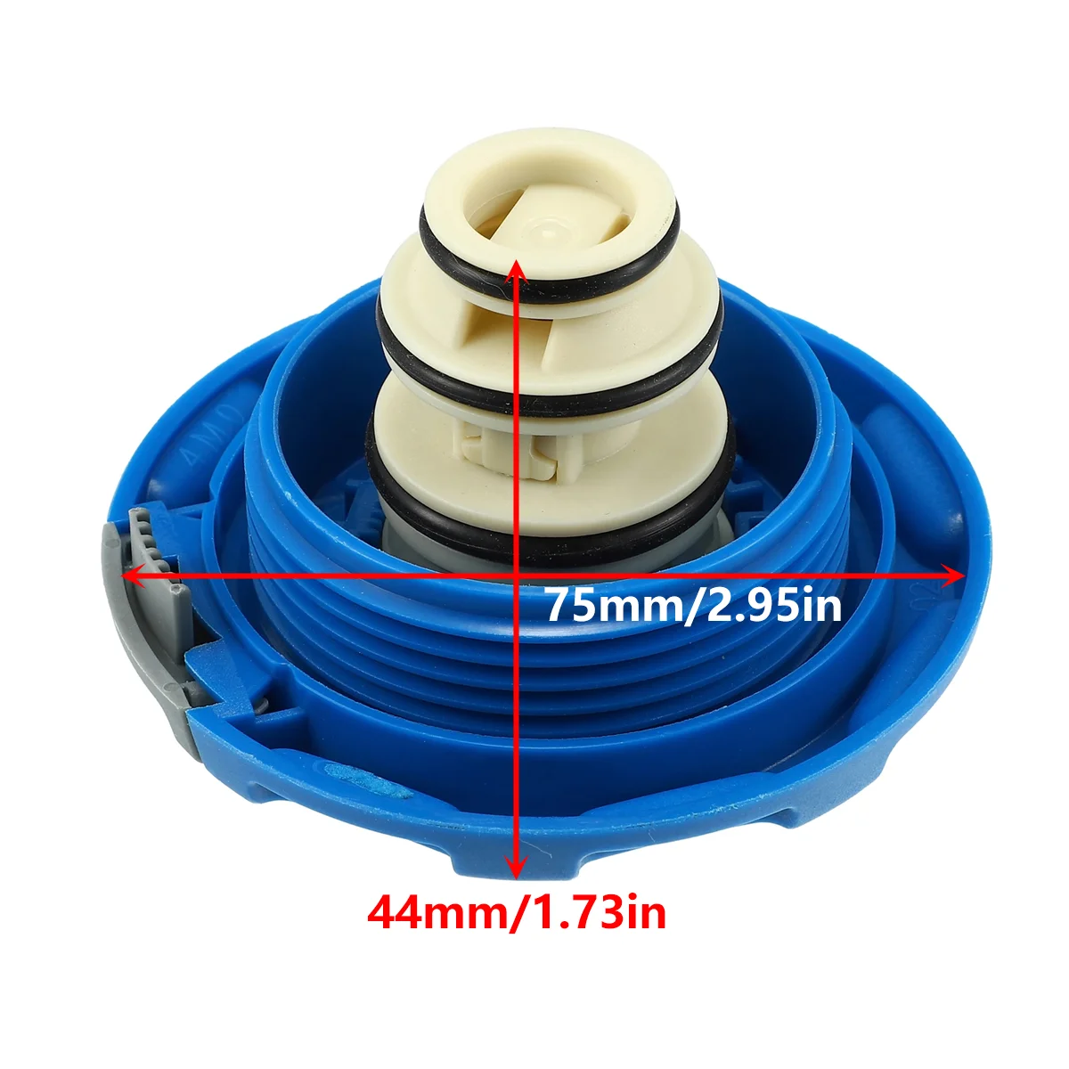 4M0121321K Car Engine Coolant Reservoir Expansion Tank Cap for Audi A4 A5 A6 A7 A8 Q5 Q7 Q8 for VW Touareg for Porsche Cayenne