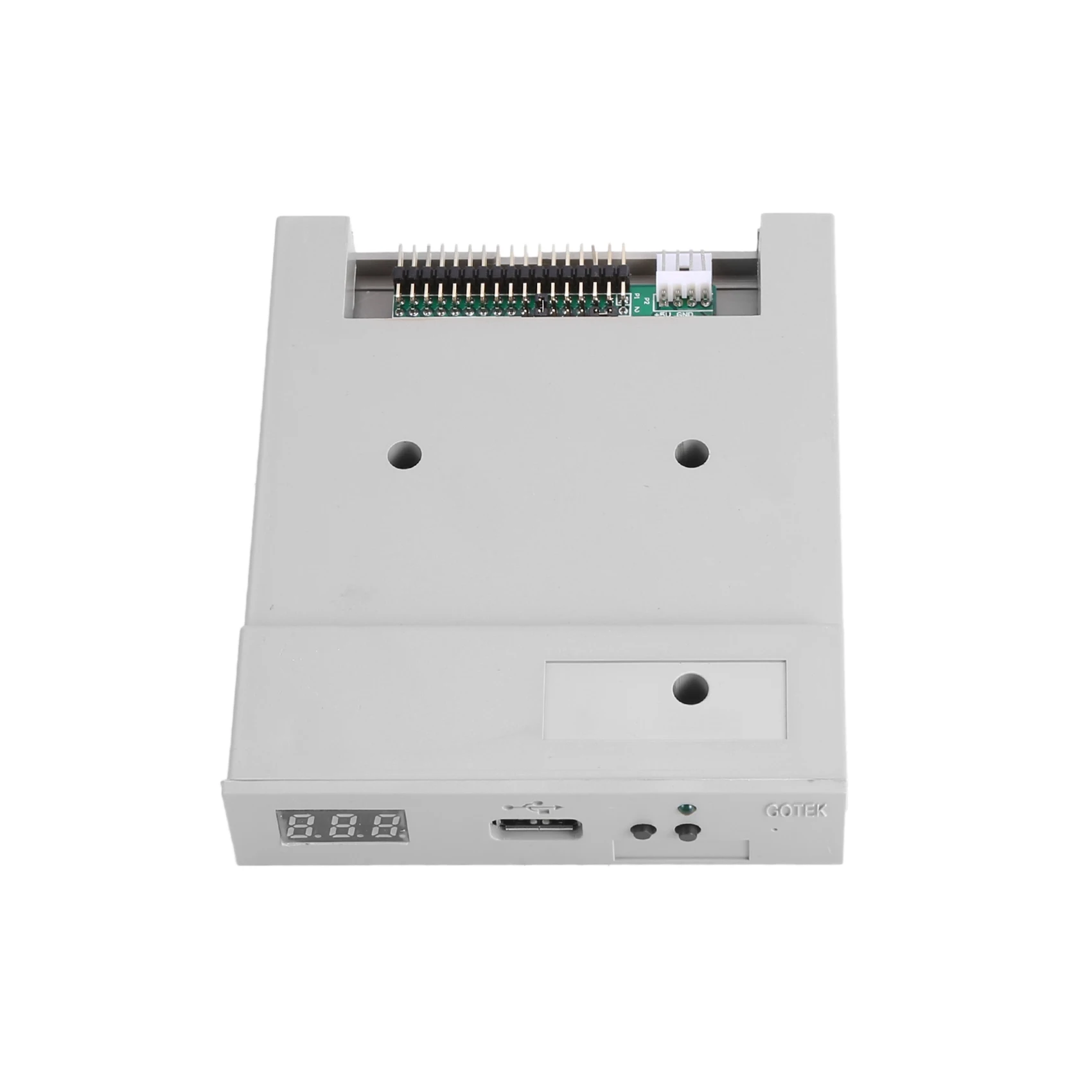 Versione SFR1M44-U100K Emulatore USB Emulatore unità floppy SSD USB grigio da 3,5 pollici 1,44 MB per tastiera elettronica per Windows