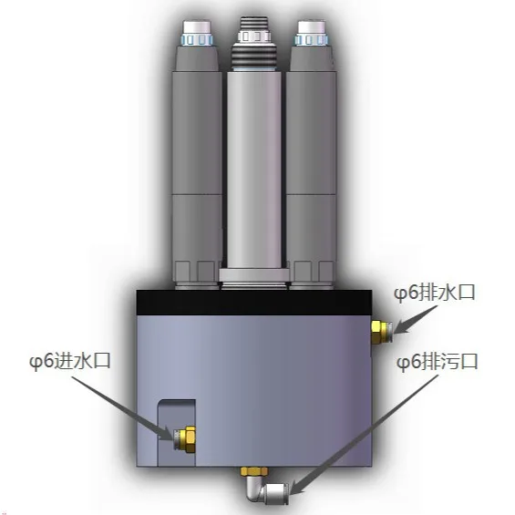 Water Quality Monitoring Microsystem Ammonia Nitrogen Total Phosphorus Water Quality Online Monitoring System