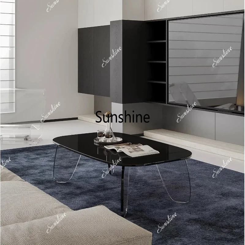Living room household tea table light luxury high-end small table minimalist small apartment coffee tableTJ