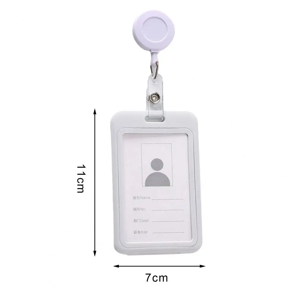 Work License Holder High Pp Material Holder Aluminium Alloy Staff Badge Holder Secure Case Fade-resistant Work Permit Cover