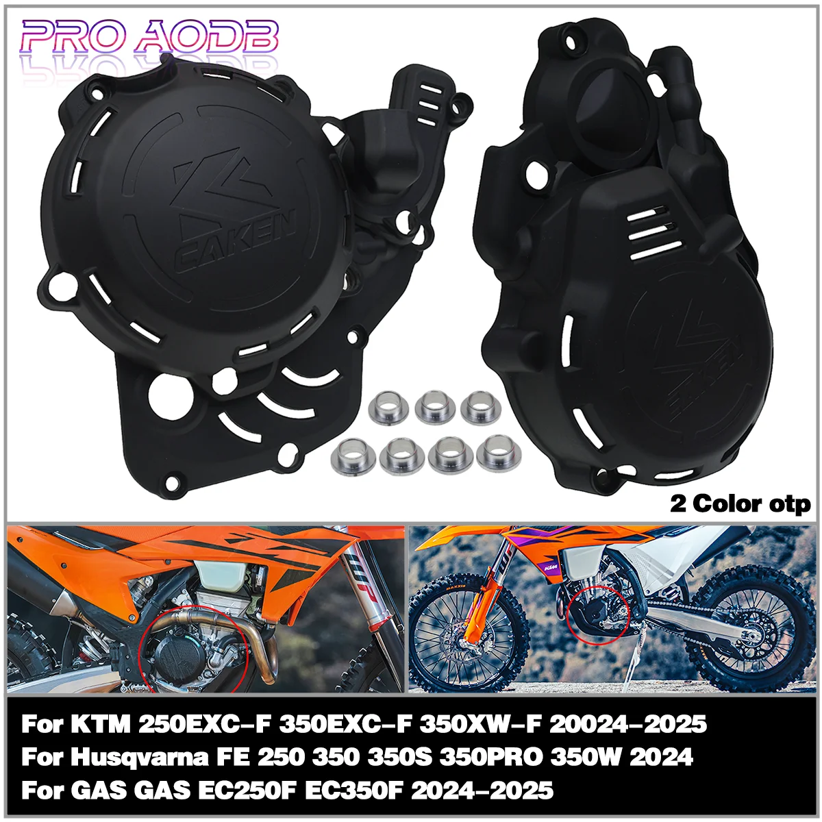 

Motocross Clutch Protector Lgnition Guard Cover For KTM Husqvarna Gas Gas 250 350 EXCF XWF ECF FE 350S 350PRO 350W EC 250F 350F