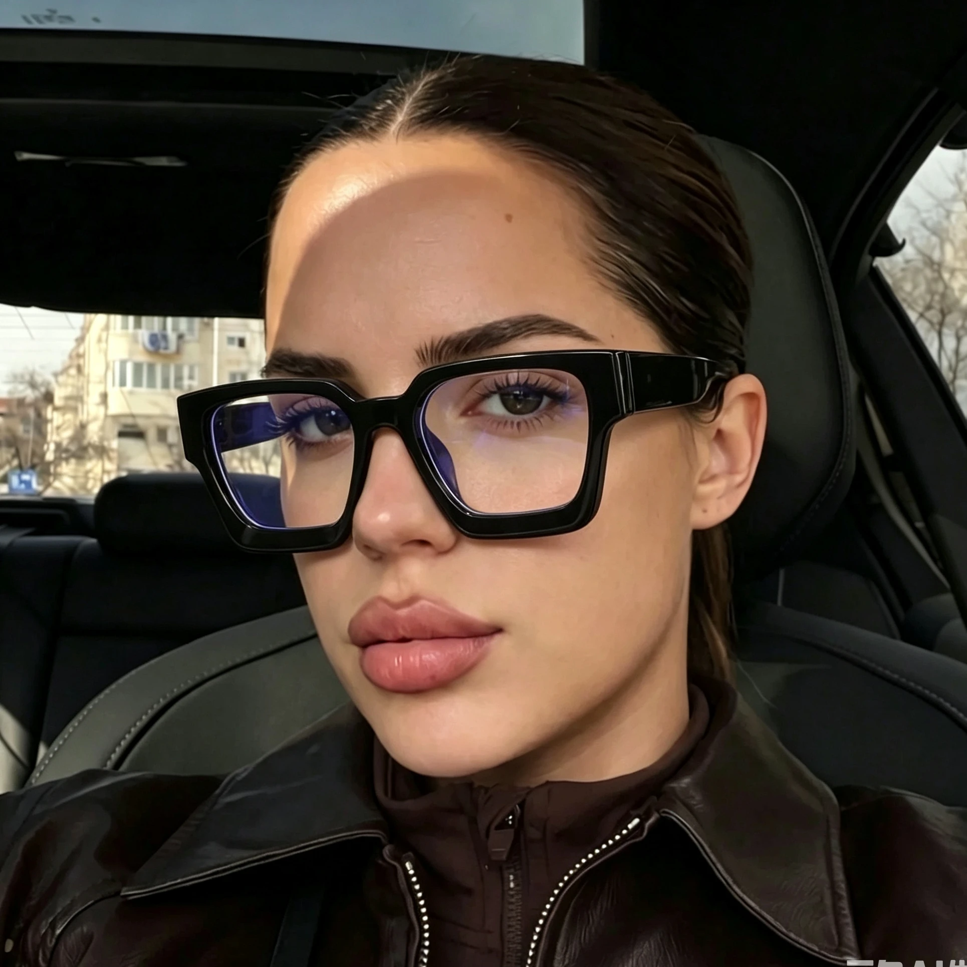 1/3pcs Large Square Computer Eyeglasses Frame Optical Designer Flat Mirror Eyewear Multi Color Frame Anti-blue Glasses