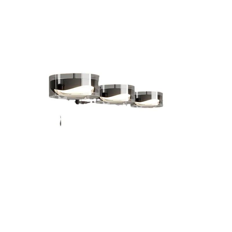 Restaurant 2025 new high-end Italian dining room bar island table main light, one-word long dining table light