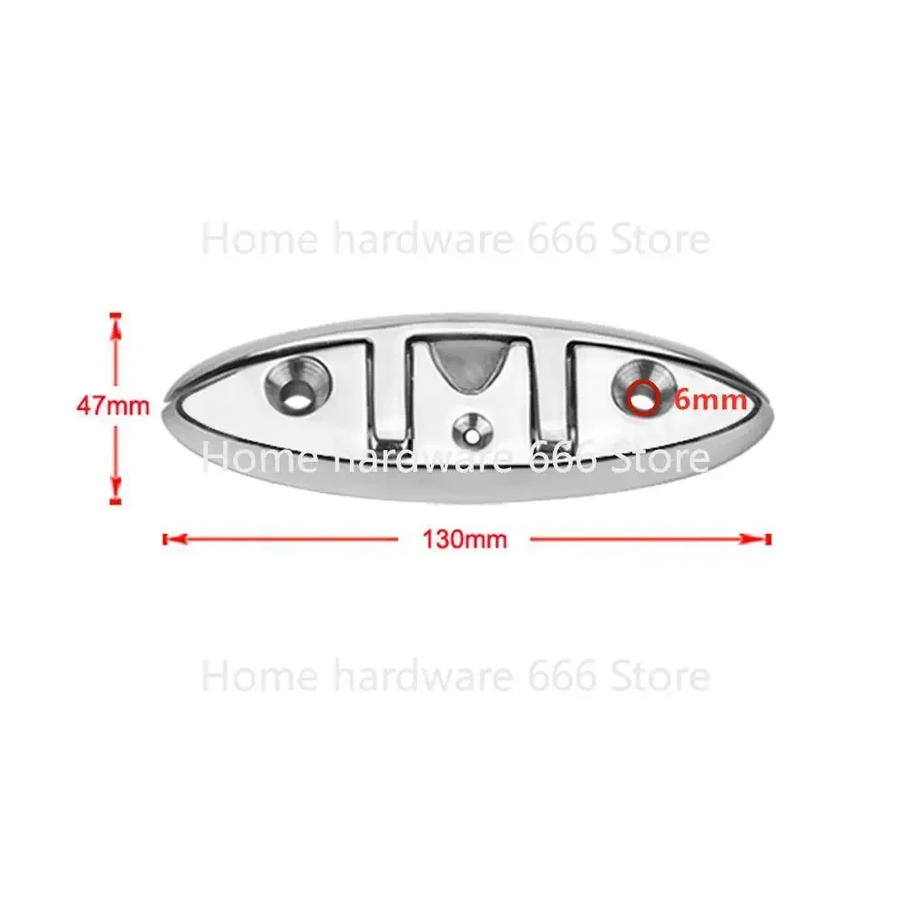 

Marine Hardware 316 Stainless Steel Boat Flip Up Folding Pull Up Cleat Dock Deck Line Rope Mooring Cleat Accessories Yacht Parts