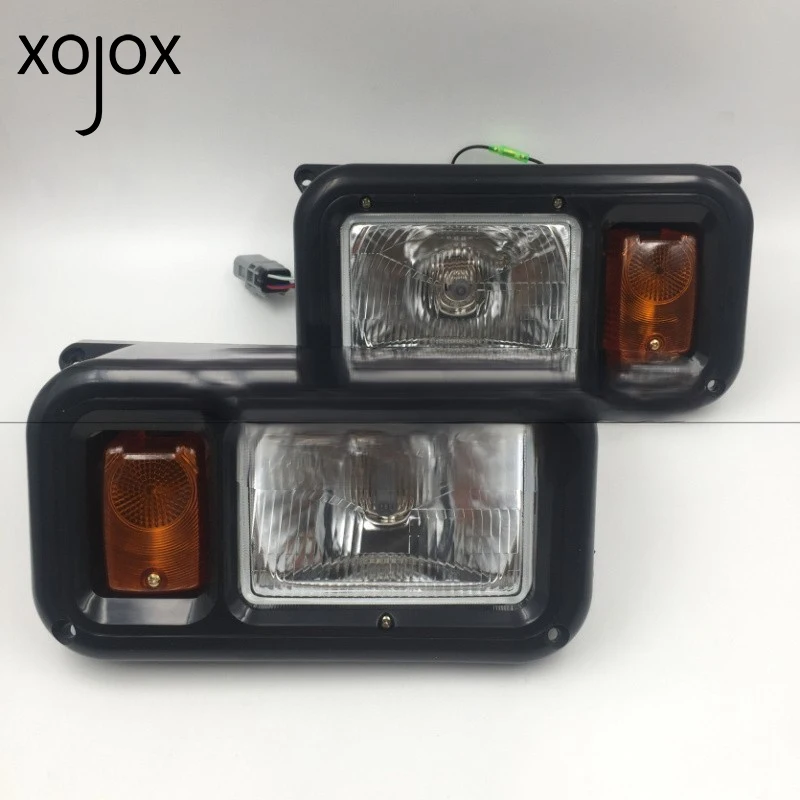 

XOJOX For Doosan Daewoo Wheel Excavation Dh150w-7 210w-7 300 Dx60-7 Left Right Headlamp Excavator Parts Accessories A-027