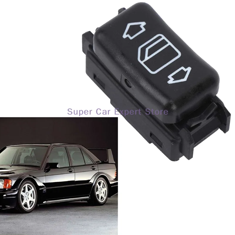 1pcs Window Control Switch Left or for Mercerdez Benz W124 W126 W201 W463 1248204610 1248204510 Right Electric Lifter Button