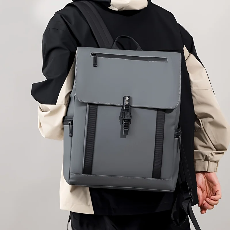 حقيبة ظهر كاجوال جديدة للرجال للخروج بسعة كبيرة حقيبة ظهر للكمبيوتر حقيبة مدرسية عصرية خفيفة الوزن للطلاب #6