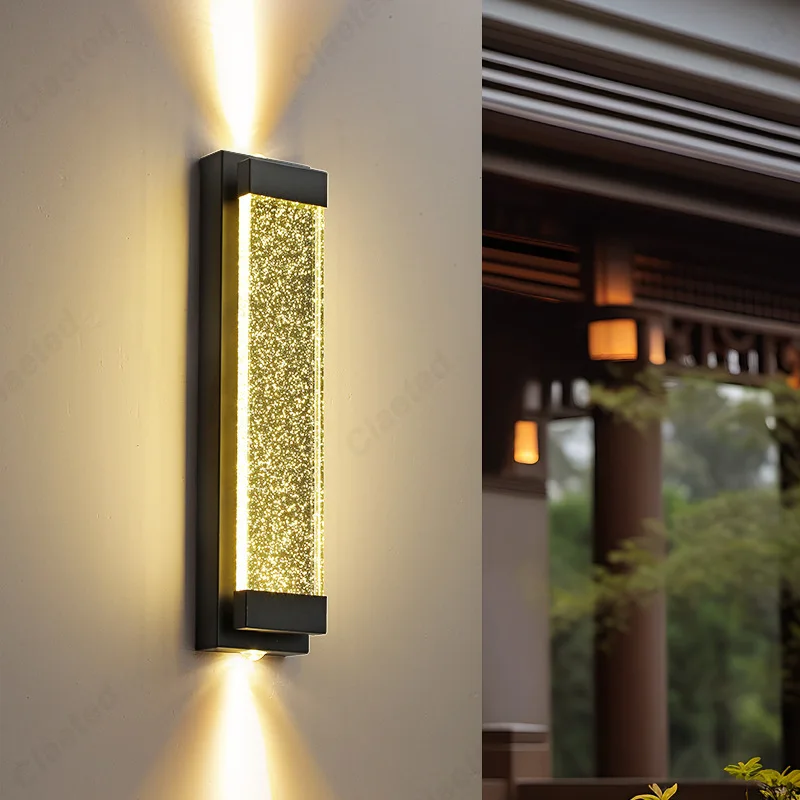 

Modern Simple LED Outdoor Waterproof Wall Lamp Villa Courtyard Balcony Corridor Fence Lighting Lamps