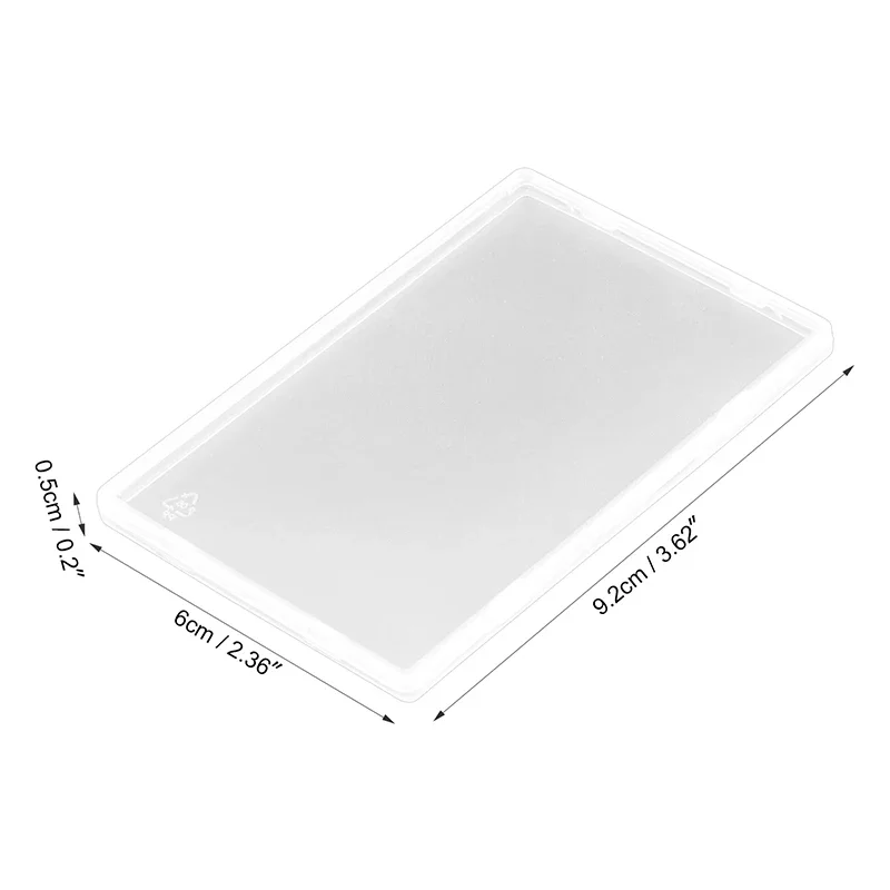 10pcs Hucard Game Storage Case for Turbografx16 Cartridge Protector Box for PC Engine Protective Display for Sega Master System