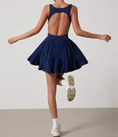 Mono deportivo Sexy para mujer, monos cortos de Fitness con relleno, ropa de entrenamiento, conjuntos de gimnasio, falda de tenis