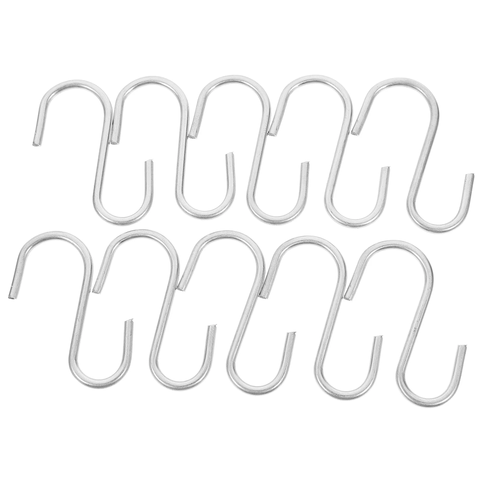 100 Pcs Corrosion Resistant Hooks Coat Heavy Duty Small High Strength Pothook Hangers Anti-rust