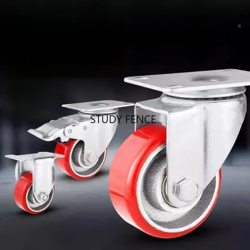 1pc-中型鉄芯-pu-キャスター-25-3-4-インチサイレント-pu-プーリーハンドカートホイールラックユニバーサルホイールハードウェアアクセサリー