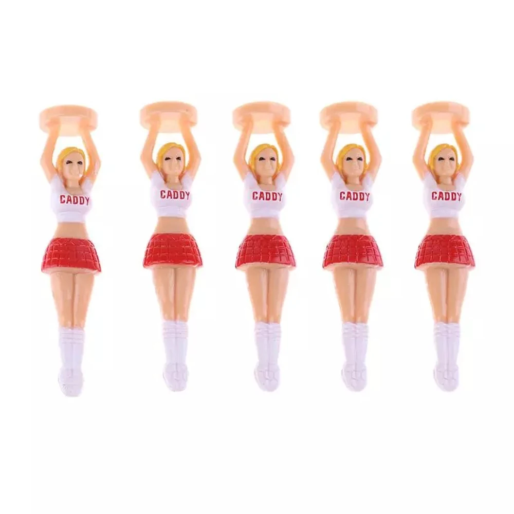 Golfer presente beleza bolas de golfe em pé das mulheres prática de golfe bola de golfe t cheerleaders t senhora golfe t bola titular