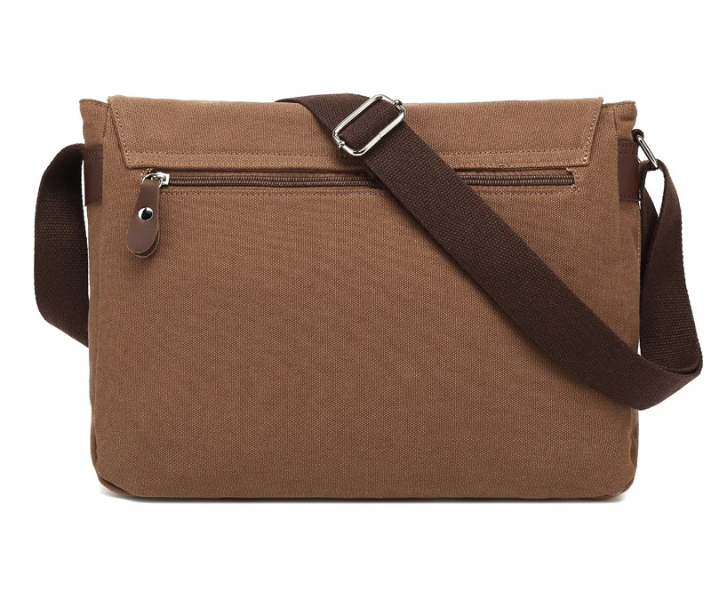 Bolso cruzado de lona para hombre, bolsa de mensajero Vintage militar, bolso de hombro grande, bolsos de viaje Casuales