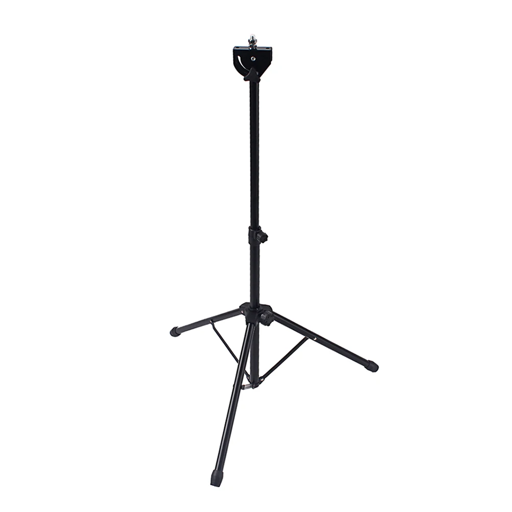 

Adjustable Dumb Drum Holder 8inches Metal Stand Rubber Cap Feet Percussion Accessory Black