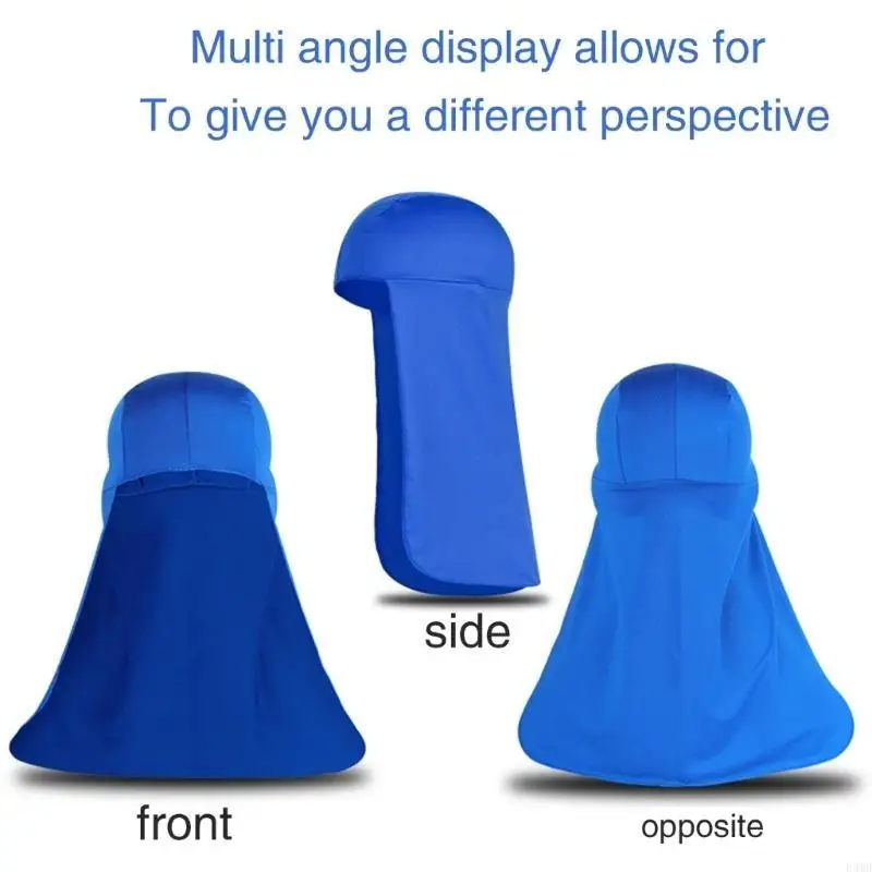 قبعة التبريد ظلة قبعة واسعة الحواف الرقبة درع الشمس واقية من الشمس الظل قبعة لخوذات السلامة القبعات الصلبة الرياضة والعتاد F3MD #5