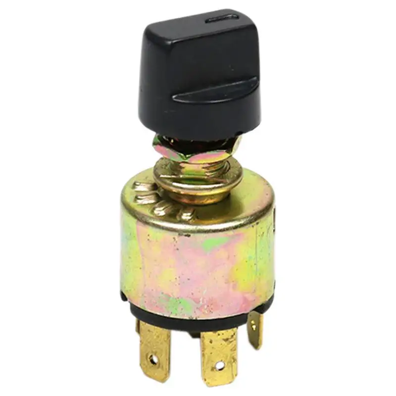 1PCS Universal 10A 24VDC/6A 120VAC Auto Fan 4 Position 3 Way Selector Rotary Switch Refitting Auto Air Condition Switch