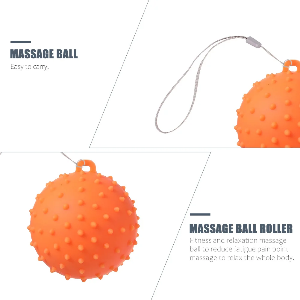 

2Pcs Silicone Grip Balls Hand Muscle Relaxation Portable Massage Stress Relief for Athletes Musicians Office Staff Students
