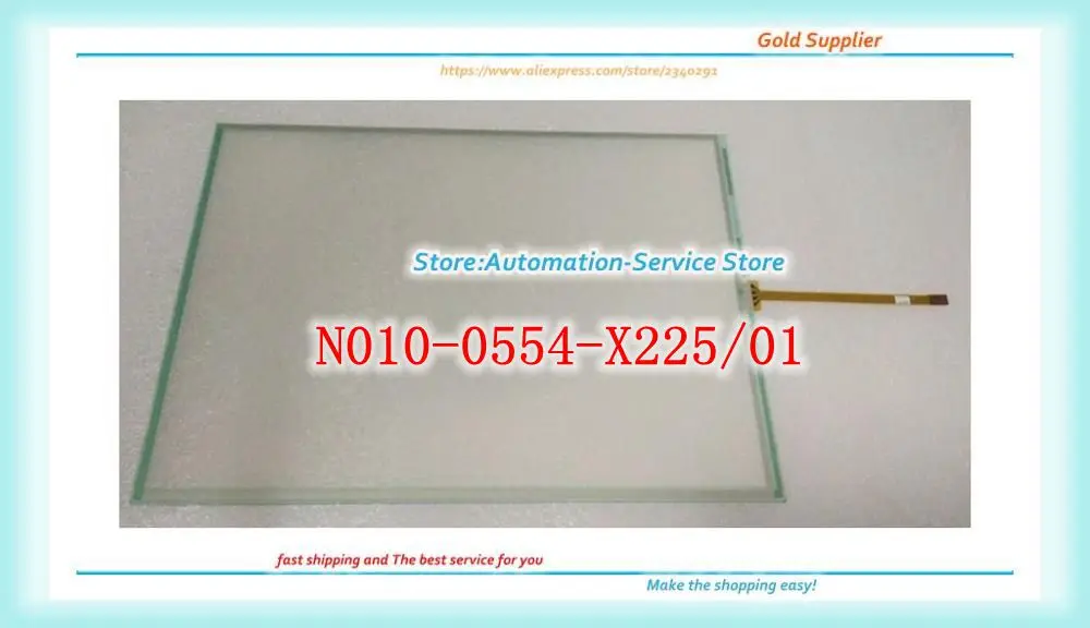 New Touch Screen Glass Panel Pad Use For 10.4 inch N010-0554-X225/01