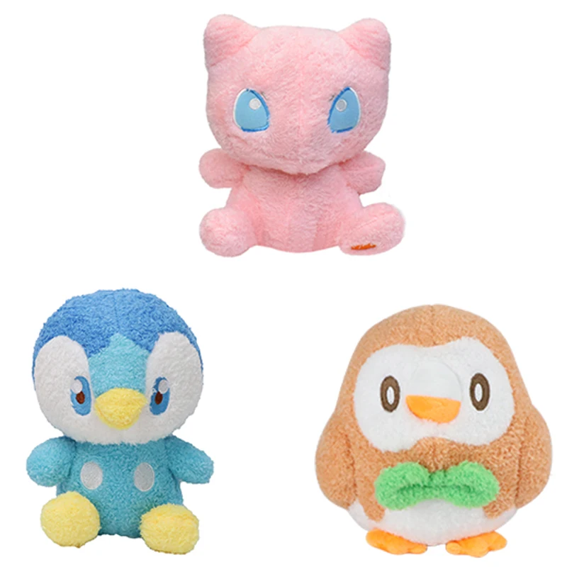 Rowlet Piplup Charmander Pokemon Pluche Speelgoed Pichu Mew Snorlax Meowth Psyeend Scorbunny Konijn Krullend Pluis Gevulde Peluche Poppen