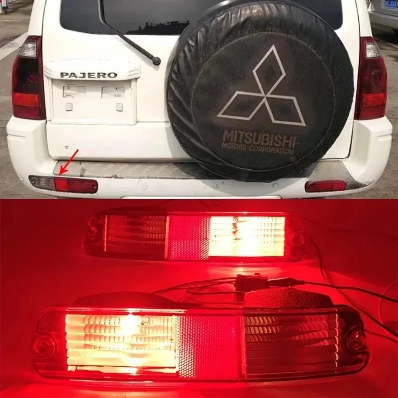 2002-2006 New for ANGRONG Rear Bumper Reflector Light for L&R Pajero Montero Shogun V73 V77