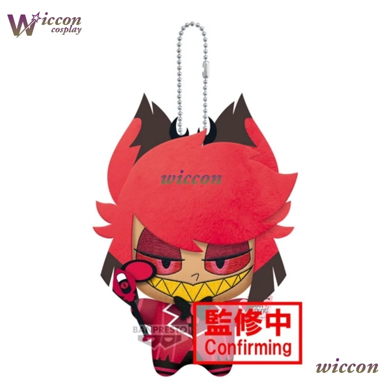 Vaggie Angel Dust Niffty Cosplay In Stock Anime Hanzbin Plussh Dollls Alastor Pendant Soft Animal Collectible Hell Hotel Gift