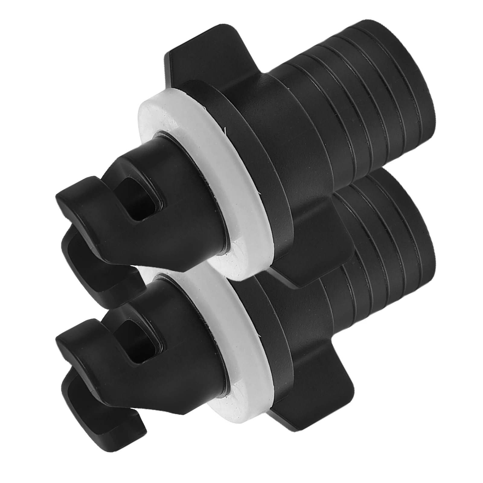 

2 Pcs Inflatable Boat Valve Adapter Hose Plug Leakproof for Kayak SUP Pump Air Valves Accessories Portable Outdoor