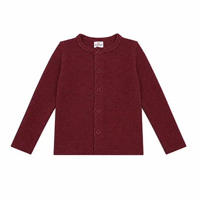 AA AW26 Maison Cherry Collection Kinderbekleidungsset - Jungen-Oberteil, Mädchenkleid, Strickjacke, Baby-Leggings aus Tencel und geripptem Stoff – Detail 20