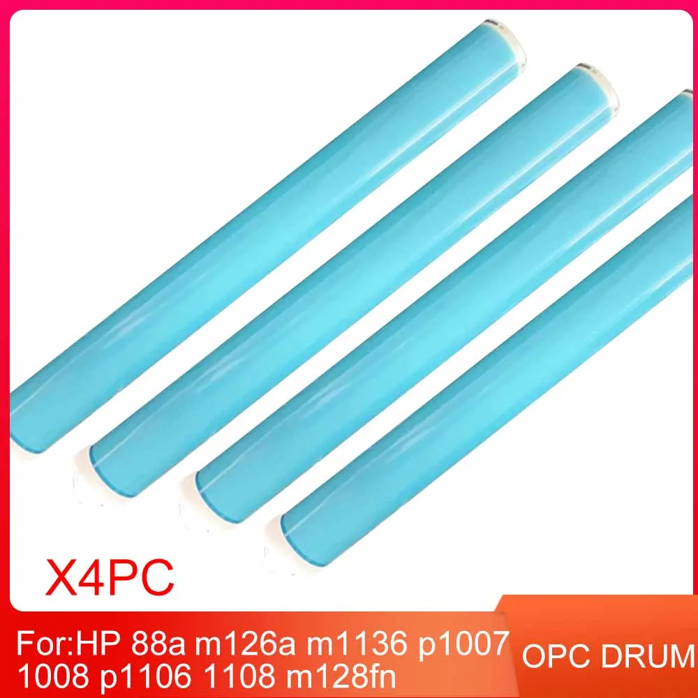 4X OPC DRUM for HP88a drum core m126a m1136 p1007 1008 p1106 1108 Photosensitive drum core m128fn m1213nf m1536 m1522 78a cc388a