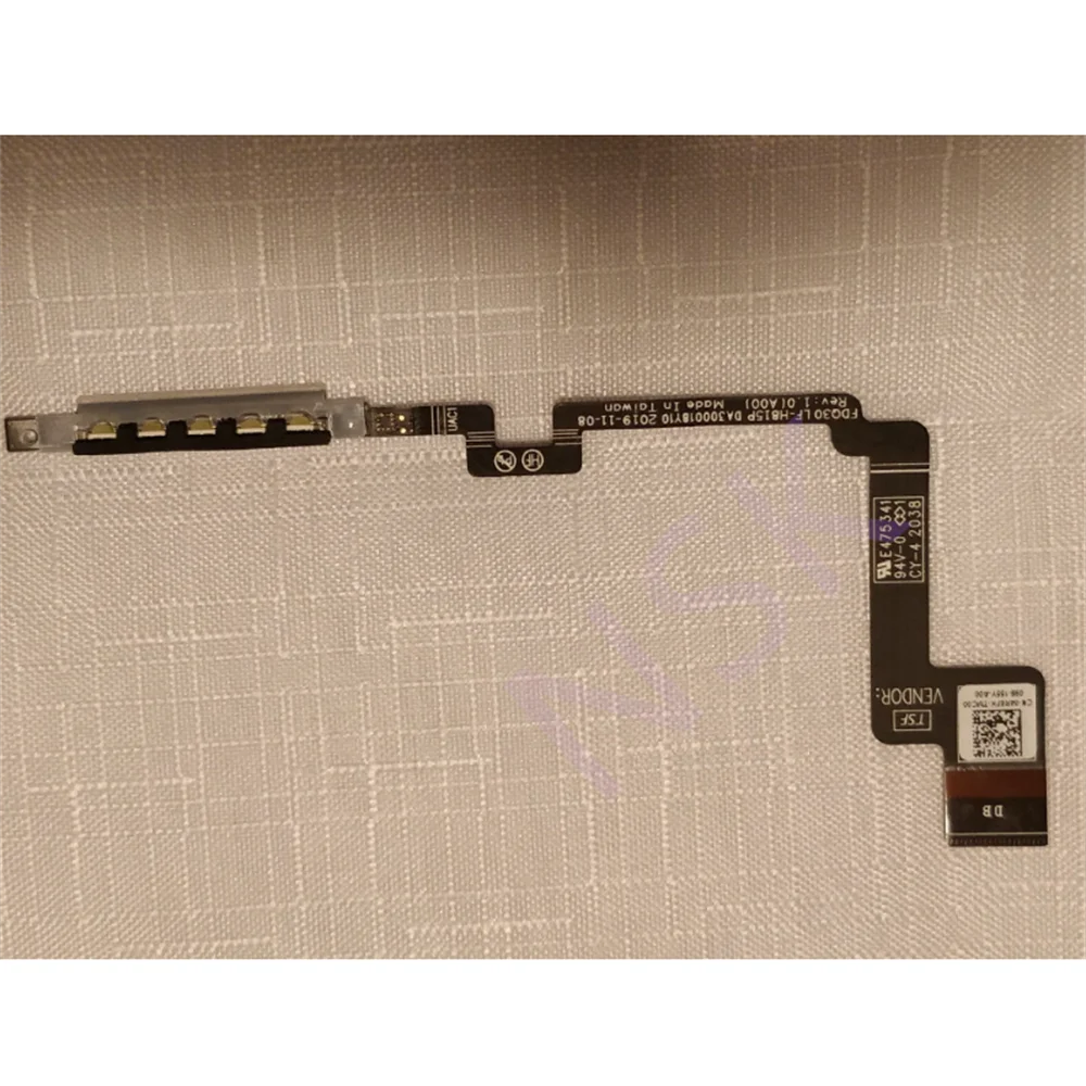 Original dell xps 13 batterie anzeige ligh led board kabel 04 r6fk 4r 6fk test ok