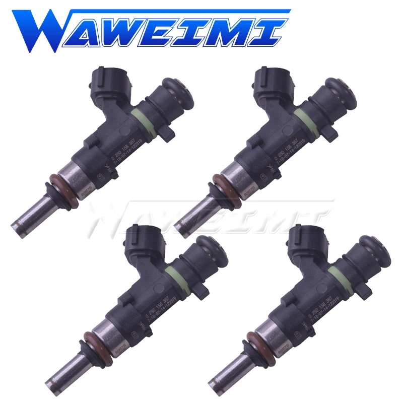 

WAWEIMI OEM 0280158367 Fuel Injector 4 PCS Set Designed for Longevity for Volkswagen Golf Mk5/Mk6 2.0 GTI Golf R 2005-2013