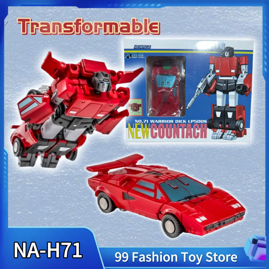 

В наличии: Трансформер Newage NA H71 H-71 Sideswipe G1, оригинальный цвет, маленькая коллекционная фигурка DICK, подарок для мальчиков