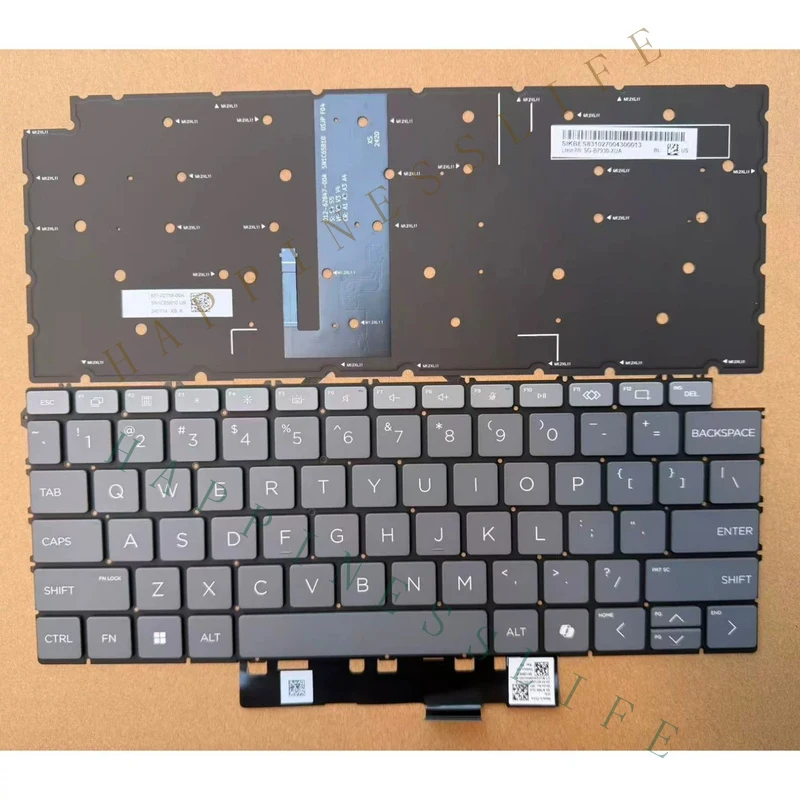 OM+ New built-in American backlit keyboard suitable for HP OmniBook Ultra 14inch laptop NGAI 14-fd