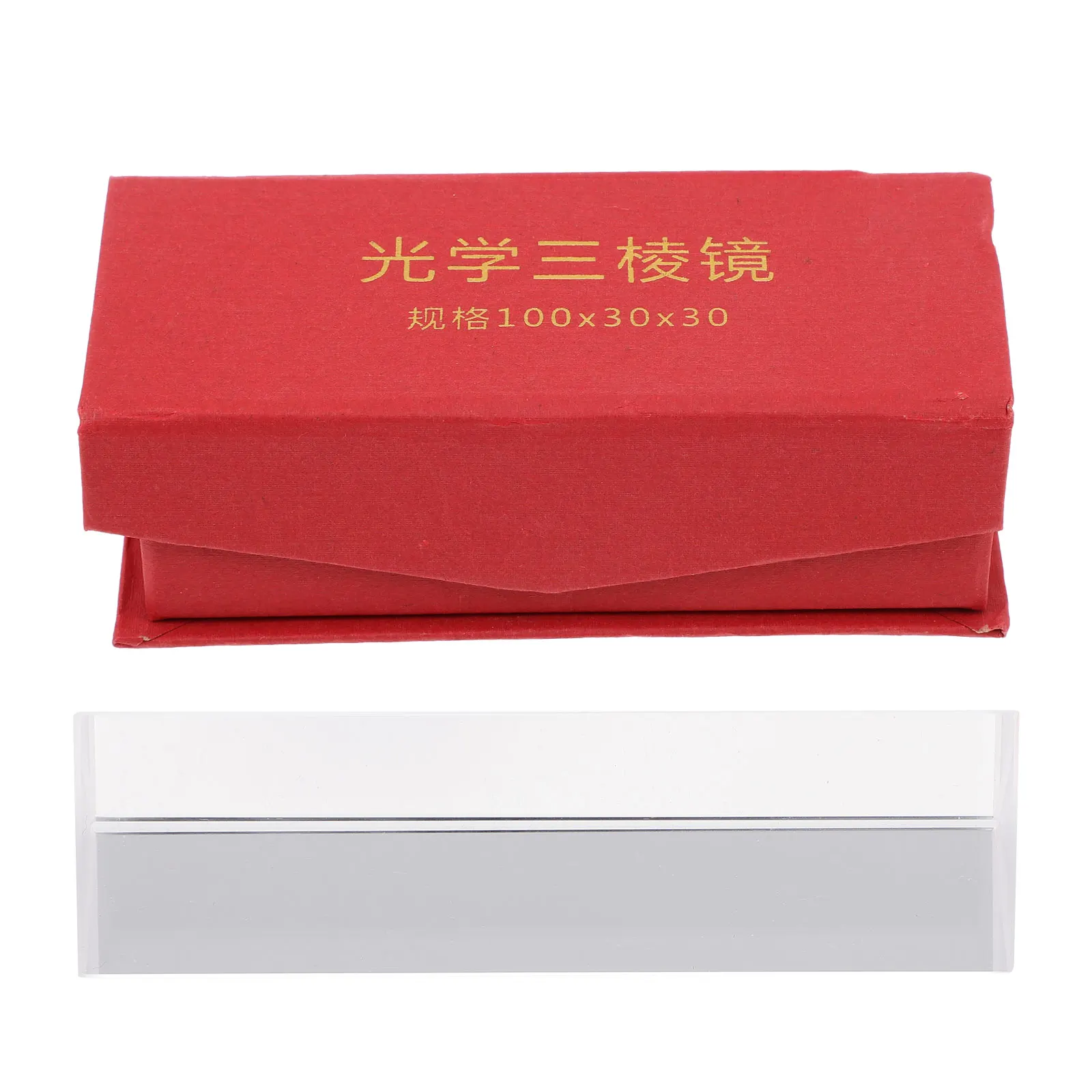 

Prism Glasses Optical Experiment Prisms Equipment Cube Teaching Demonstration Prop Student