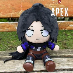 Brinquedos de pelúcia recheados para crianças, brinquedos macios, chaveiro bonito Kawaii, jogo de desenhos animados, Apex Legends, travesseiros Wraith, herança, presente