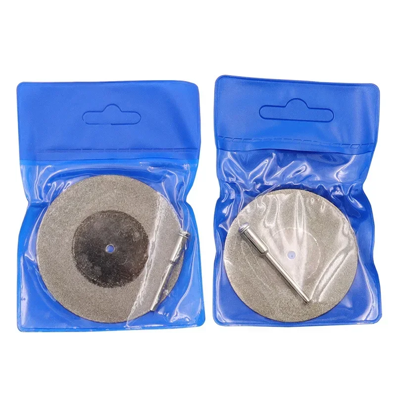 40/50/60mm Dremel Rotary Tool Disc Slice Dremel Accessories With 1 Arbor Shaft Diamond Grinding Wheel Metal Cutting