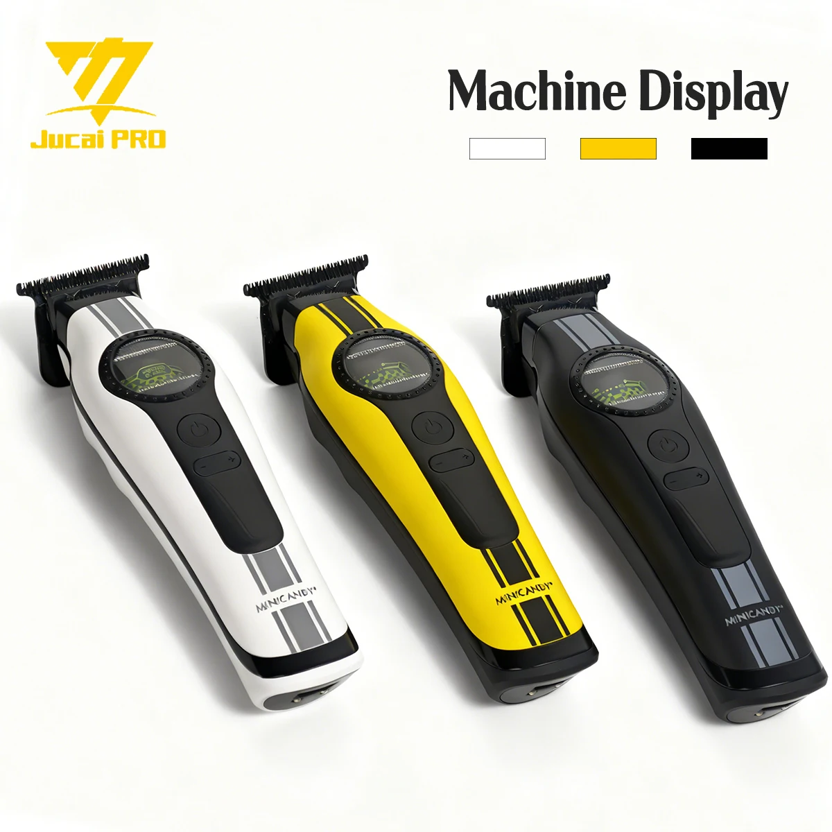 MINICANDY F2 المهنية الرجال الشعر المتقلب 8000 دورة في الدقيقة الخارجية الدوار فرش السيارات الحلاق DLC شفرة مقص الشعر صالون الاستخدام