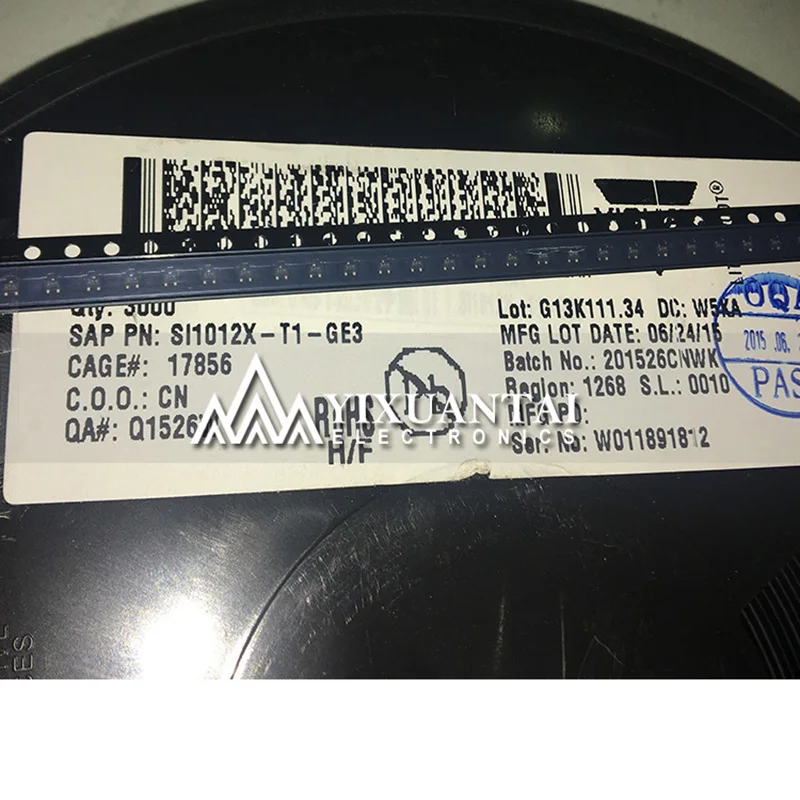 STOCK 10pcs/LOT SI1012X-T1-GE3  SI1012X-T1  SI1012X MOSFET N-CH 20V 500MA SC89-3 Marking:AK New Original