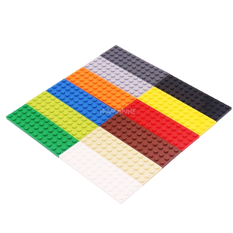 Marumine MOC 3029 Classic Block Base Plate 4x12 Dotted Pellet Building House Parts Accessories DIY Creative Toy Brick Gift Model