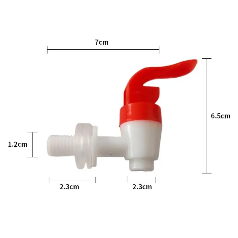 Plastic Tap Gebotteld Water Dispenser Wire Diameter Spigot Crane Bibcocks Cold Water Kettle Accessories Water Nozzle Valve
