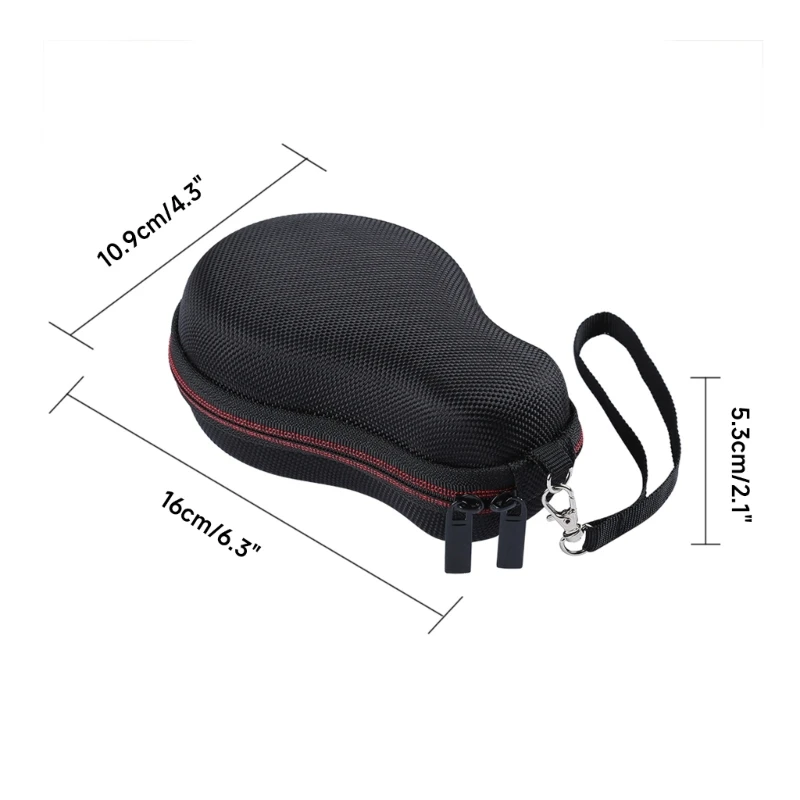 for Jbl Clip 3/2 Speaker Carrying Bag Portable Travel Hard EVA Protective Storage Boxes Black