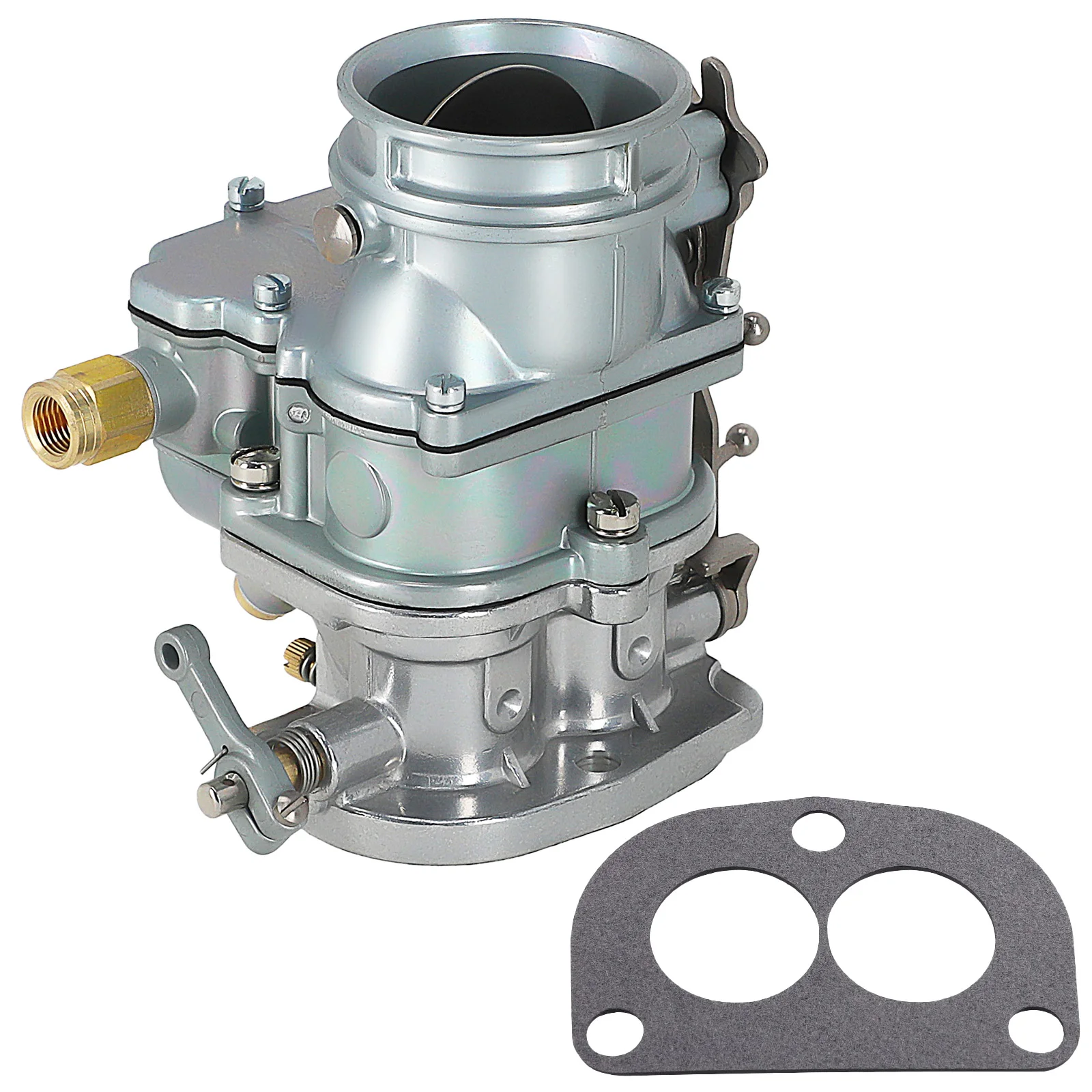 New Carbu 2 Barrel 3-Bolt Carburetor for Ford Mercury 1949-1953 w/ Gasket
