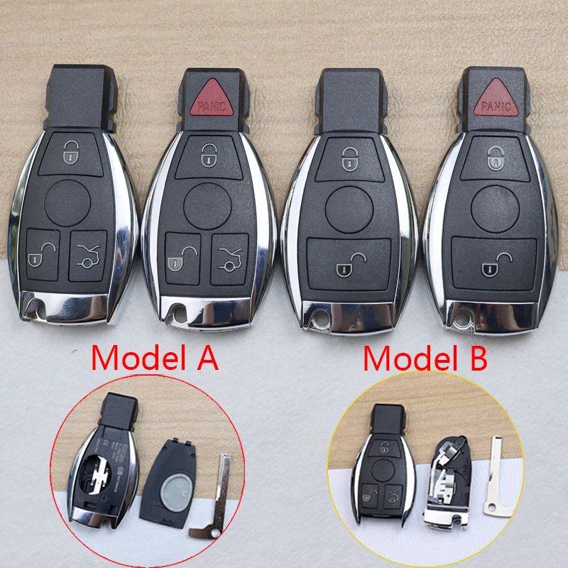 

Car Key Housing Key Case Shell for Mercedes-Benz B C E R S CL GL SL CLK SLK W203 W211 W204 W166 W169 W210 W118 W171 W172 W220